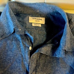 Mens Thom Browne dress shirt